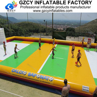 Gonflable de haute Qualité De Terrain De Football De Savon Gonflable Terrain De Football sur Offre Spéciale