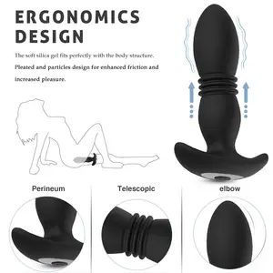 Neues Design Anal Plug Sexspielzeug Anal Vibrator für Mann Bringen Sie Ihnen unbegrenztes Vergnügen