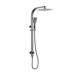 Système <span class=keywords><strong>de</strong></span> <span class=keywords><strong>douche</strong></span> mural à pression équilibrée, pomme <span class=keywords><strong>de</strong></span> <span class=keywords><strong>douche</strong></span> pluie <span class=keywords><strong>de</strong></span> 10 pouces avec <span class=keywords><strong>barre</strong></span> coulissante et douchette à main - Product Image 5