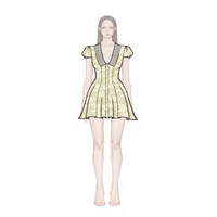 Robe de soirée sirène sur mesure vert menthe à manches longues, col carré, superposition drapée, corset ajusté avec collier ras-du-cou fleuri et jupe fendue