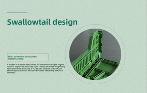 JOIN Boîte d'habitat d'insectes en <span class=keywords><strong>plastique</strong></span> de grande capacité Cage d'élevage solide pour cafards Dubia Boîte solide empilable et de style - Product Image 5