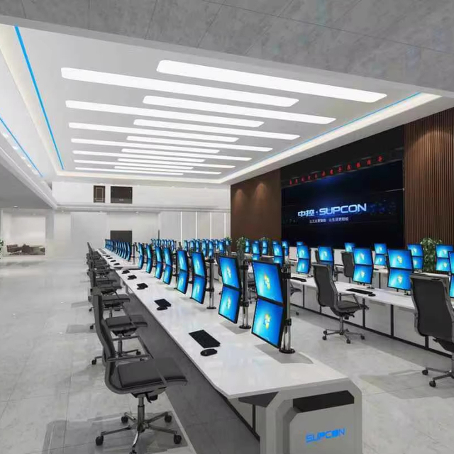 High-End Industrial Modern Design Control Room Console Electric Equipment for Command and Call Center Workstation