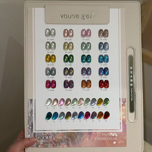 ชุดเจลทาเล็บแมวตาแมว 20 สี สำหรับขายส่ง ปลอดสาร TPO HEMA ไม่มีกลิ่น เจลแม่เหล็กสำหรับร้านทำเล็บ - Product Image 2
