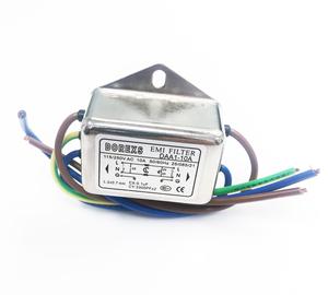 Filtro EMI de línea de alimentación monofásico DOREXS 220V 1A 3A 6A 10A | Filtro de supresión de ruido de paso bajo | Modelo certificado CE RoHS - Product Image 5