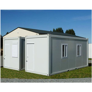 Prefabbricato modulare 1 2 3 4 5 6 con due camere da letto prefabbricato per la spedizione degli ospiti container per uffici appartamento hotel house - Product Image 4