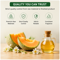 Huile parfumée en gros à l'arôme de cantaloup pour la fabrication de rouges à lèvres, bougies, savons, parfums DIY, diffuseurs d'arômes, huile essentielle en vrac