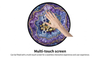 Écran interactif de 23,6 pouces, système d'exploitation Android, couleur personnalisée, haute luminosité, écran tactile, durée de vie supérieure à 60 000 heures, pour usage commercial de luxe
