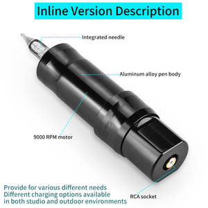 เครื่องสักไร้สายคุณภาพสูง 2000mAh สำหรับงานไลน์และลงเงา มอเตอร์ทรงพลัง เหมาะสำหรับสตูดิโอและมืออาชีพ - Product Image 5