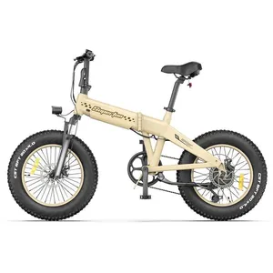 도로 전기 자전거 후방 허브 모터 Foldable 20 인치 접히는 뚱뚱한 타이어 성인을 위한 전기 자전거 떨어져 캘리포니아 미국 창고