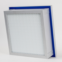 Terminal d'alimentation en air haute efficacité monté au plafond avec boîtier HEPA et joint en gel, réservoir de liquide intégré, pour salle blanche GMP et hôpital