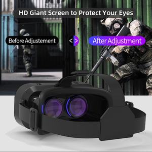 Casque de réalité virtuelle intelligent G10 pour films et jeux mobiles, lunettes numériques VR 3D, lunettes de réalité virtuelle - Product Image 4