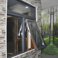Auvent de fenêtre en aluminium personnalisable de qualité supérieure - Toute taille/toute couleur, finition thermolaquée pour architectes