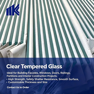 Panneau <span class=keywords><strong>de</strong></span> verre flotté ultra-transparent sur mesure <span class=keywords><strong>de</strong></span> 5 mm pour <span class=keywords><strong>crédence</strong></span> <span class=keywords><strong>de</strong></span> cuisine, étagère et vitrine - Product Image 3
