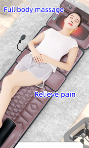 高品质电动智能振动热敷按摩器多功能全身草本植物PU皮肤按摩垫 - Product Image 3
