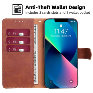 Funda de cuero para <span class=keywords><strong>ZTE</strong></span> <span class=keywords><strong>AXON</strong></span> <span class=keywords><strong>30</strong></span> <span class=keywords><strong>Ultra</strong></span> 5G 11 A7S A7 A5 A3 2020 2019, cubierta de lujo, BILLETERA, protección funcional RFID - Product Image 2