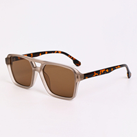 LBA S3608  OEM Lunettes de soleil de luxe à double pont de haute qualité avec logo personnalisé pour hommes et femmes  Lunettes de soleil UV400