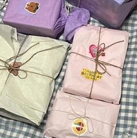 Kertas Kemasan Berbentuk Pir Warna Solid Gaya Korea Terlaris untuk Bahan Rangkaian Bunga dan Kemasan Hadiah