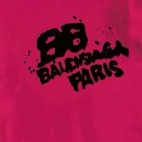 T-shirt graphique BALENSIAGA PARIS surdimensionné88, design peinture en aérosol, multicolore, décontracté, unisexe, manches courtes, streetwear, vêtement de tous les jours