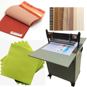 Máquina Cortadora de Muestras de Tela Automática de Alta Resistencia, Equipo Industrial para Cortar Muestras Textiles - Product Image 1