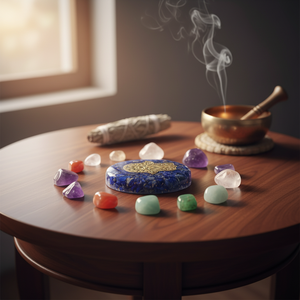 Juego de cúpula de orgón de lapislázuli hecho a mano, símbolo de Hamsa, domos de ágata Chakra Reiki, piedra semipreciosa, Material de piedras preciosas artesanales - Product Image 3