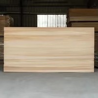 Panneau de peuplier carbonisé collé sur le chant pour décoration murale et de plafond intérieure, résistant à l'humidité, vente en gros