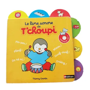 Libri sonori musicali interattivi di apprendimento precoce personalizzati libro musicale per bambini e neonati di prima educazione di genere