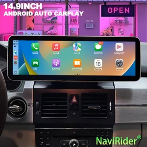 Autoradio Android 14,9 pouces avec Carplay pour Benz GLK X204 2009-2015, écran tactile multimédia, lecteur vidéo, GPS, unité principale de navigation - Product Image 1