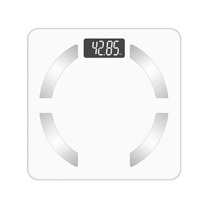 Balance électronique numérique Veidt 26*26cm pour salle de bain, mesure du poids corporel et de la graisse, avec application VT-2016B, vente en gros - Product Image 2