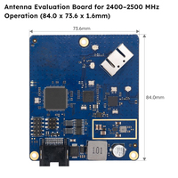Antenne SMD blindée en métal 2,4 GHz, gain 0,67 dBi, puissance élevée 10 W, 20x11x8 mm pour antenne WiFi IoT industrielle