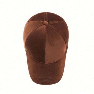 Casquette de baseball tendance en velours côtelé pour femme, idéale pour l'automne et l'hiver, parfaite pour le quotidien et les sorties, chaude et stylée - Product Image 3