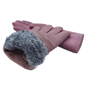 Women Winter Fashion Windproof Water Repellent Lined <b>Gloves</b> with Metal Buckle Wrist Strap <b>Touch</b> <b>Screen</b> for City Walk Commute - Product Image 6