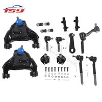 Kit de suspensión de repuesto TSY para coche GMC, 15 piezas, Control de brazo, estante, extremo de barra de amarre