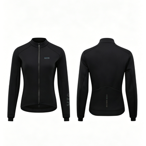 Wholesale Custom Logo Winter Thermal Long Sleeve MTB <b>Road</b> Bike Shirt Warm Breathable Electric Heating Cycling Top for Men Women - Product Image 3
