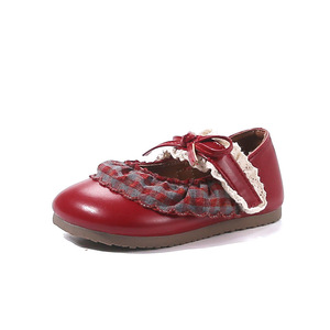 <span class=keywords><strong>Scarpe</strong></span> da Principessa con Fiocco per Bambine, <span class=keywords><strong>Scarpe</strong></span> in PU con Suola Morbida e Pizzo per Neonata, Nuovi Stili Primaverili e Autunnali per <span class=keywords><strong>Scarpe</strong></span> da <span class=keywords><strong>Bambina</strong></span> - Product Image 5