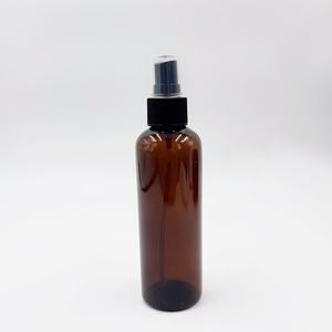 Flacon pulvérisateur pour animaux de compagnie 40ml 100ml 200ml 250ml, noir et blanc, en plastique, pour cosmétiques et lotions, avec bouchon pulvérisateur doré ou argenté - Product Image 6