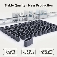 Noyau de ferrite Ni-Zn CF de haute qualité FS14X8X12.5 pour câble plat, décodeur large bande, HDTV, CATV, EMI, EMC, serpentin -25°C à +85°C