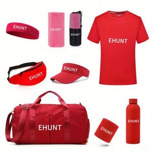Custom Logo Promotional Gift Set T Shirt Umbrella Water Bottle Bag Hat Bulk Corporate Giveaways Team Events Branding - Product Image 3