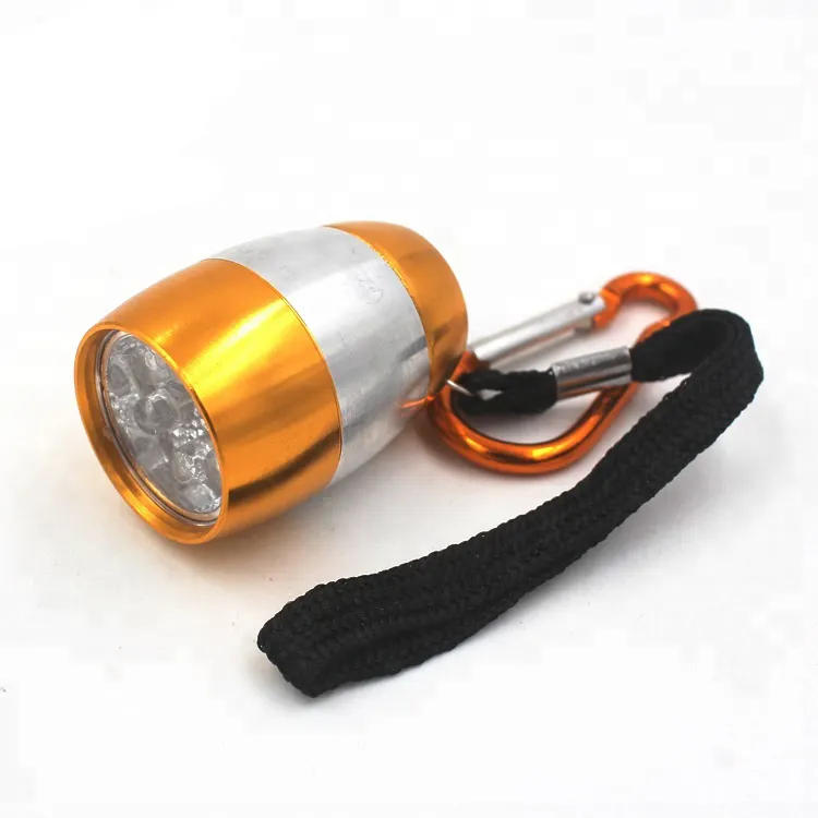 Promotion custom novelty high quality egg shape mini led flashlight with keychain