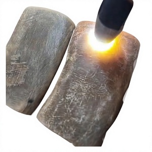 Mango de Cuchillo/Espada Rectangular de Cuerno de Búfalo 100% Natural y Auténtico de Uttar Pradesh, de Alta Calidad, para Bodas - Product Image 1