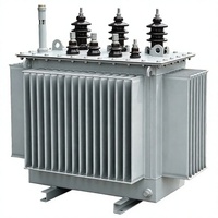 Transformateur immergé dans l'huile, entièrement scellé, à trois enroulements, monté sur poteau, S11-M 100 kVA, triphasé, 33 kV, 415 V, 100 % cuivre, anticorrosion