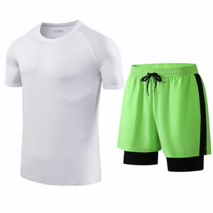 Ensembles de T-shirts Streetwear Personnalisés avec Logo en Matériaux Premium 2026 – Traje Manga Corta Grande Taille – Ensembles de T-shirts d'Été à Manches Courtes pour Hommes - Product Image 3