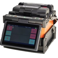 Soudeuse à fusion ARC D21S PRO originale avec alignement 4 moteurs, épissure en 7s, machine de soudage de fibres optiques FTTH avec kit de batterie et cliveuse