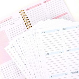 2024 - 2025 Customized Printing <b>Academic</b> Weekly Monthly Goals <b>Planner</b> <b>Yearly</b> Agenda Wire Binding Hardcover Organizer Spiral Note - Product Image 6