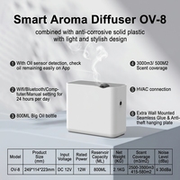 Diffuseur d'air de parfum commercial diffuseur d'arôme cvc grande machine de parfum pour nébuliseur professionnel de Machine de parfum de scen d'hôtel