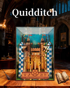 Kit de Casa en Miniatura para Armar y Rincón de Lectura para Adultos - Gran Set de Casa de Muñecas en Miniatura para Exhibición Creativa - Product Image 6