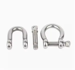 Ốc vít các nhà sản xuất 304 thép không gỉ D Bow còng Móc kết nối Lug Clip