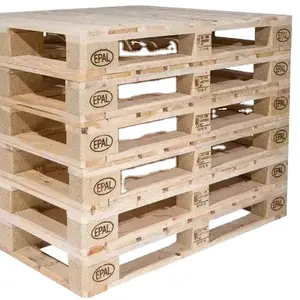 Euro epal đóng dấu Pallet gỗ 1200x800 mới epal Euro Pallet 145mm x 800mm x 1200mm giá rẻ mới và sử dụng Pallet gỗ epal availa