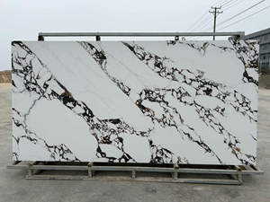 Carreaux de sol en marbre au design moderne Dalles intérieures grand format 1600*3200*12MM Carreaux de pierre frittée violet mat - Product Image 5