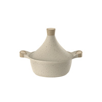 Nouveau style, tajine marocain en aluminium avec couvercle conique, pot de cuisson émaillé, cuisinière, tajine antiadhésif