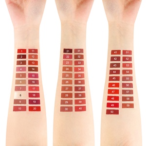 Lápiz Labial Líquido Mate <span class=keywords><strong>de</strong></span> 59 Colores <span class=keywords><strong>de</strong></span> Marca Privada, Vegano, Resistente al Agua, <span class=keywords><strong>de</strong></span> Larga Duración, Color Nude, Logotipo Personalizado, <span class=keywords><strong>Maquillaje</strong></span> al por Mayor - Product Image 6